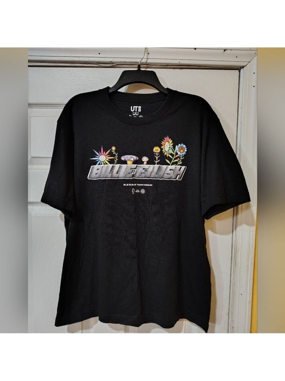 Billie Eilish X Takashi Murakami X UNIQLO Unisex Short Sleeve T Shirt